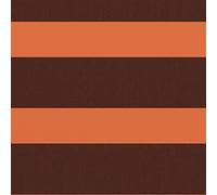 Auvent pour Balcon Oxford 120 x 500 cm Orange et Marron | Imperméable à l'eau et au vent, œillets en aluminium, corde incluse, intimité pour se détendre