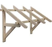 Auvent pour porte d'entrée 139cm