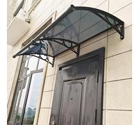 Auvent pour Porte d'Entrée Auvents De Cour pour Fenêtres, Auvents De Porte Extérieurs, Bâches Anti-Pluie pour Devantures De Magasins Grilles, Protection Contre La Neige(60x380cm/23.6x150in)
