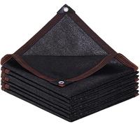 Auvent rectangulaire pour balcon ou serre, dimensions 3x4 mètres, couleur noire