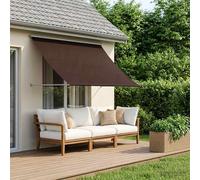 Auvent vidaXL marron 200 x 150 cm