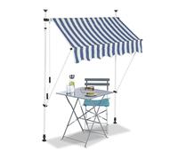 AUVENT RETRACTABLE MANUEL STORE BANNE MARQUISE POUR PATIO & TERRASSE 150x120c...