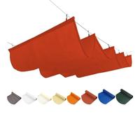 Auvent rétractable Sun e Sail - Housse de rechange anti-UV Pera avec kit de montage pour jardin, terrasse et véranda - Outdoor e Solut