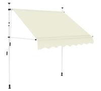Auvent rétractable manuel Ombre d'Extérieur Parasol de jardin Patio vidaXL vidaX