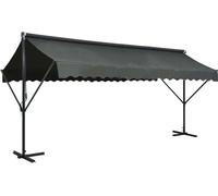Auvent sur pied 500 x 300 cm Anthracite