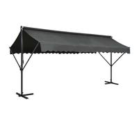 Auvent Sur Pied 500 X 300 Cm Anthracite Helloshop26 02_0007480 Multicolore