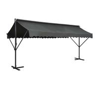 vidaXL Auvent autoportant Anthracite 5 x 3 m Polyester 42033621
