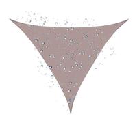 Auvent Triangulaire Robuste, Pare-Soleil Anti-UV, auvent for Jardin(Khaki,8x8x8 ft)