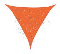 Auvent Triangulaire Robuste, Pare-Soleil Anti-UV, auvent for Jardin(Orange,8x8x8 ft)