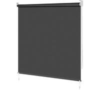 Auvent Vertical,Store Enrouleur,Store Vertical Marquise de Balcon,Store d'intimité,Protection UV,Imperméable Gris 140x240cm