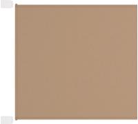 Auvent vertical Taupe 140x800 cm Tissu oxford