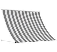 Auvent vidaXL anthracite et blanc 300 x 150 cm