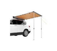Auvent Voiture Rétractable 2x2,5 m Grand Auvent Latéral Voiture PU3000 mm UV50+ Résistant Soleil/Eau/Vent avec Sac Rangement