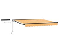 Auvente électrique rétractable vidaXL, couleur sable, 3,5 x 2 m