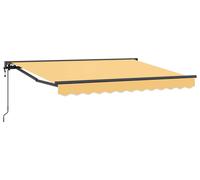 Auvente électrique rétractable vidaXL, couleur sable, 3,5 x 2 m