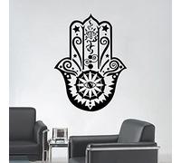 AUVS 9382 Sticker mural amovible en vinyle Motif main de Fatma 42 x 76 cm