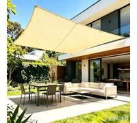 AUWUUA Brise Vue Jardin Cloture 1.5x10M/150x1000cm Imperméable Cache Balcon Brise Vue, Couverture de confidentialité Écran Protection UV Opaque Résistant aux Intempéries, Jaune