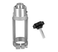 AUYXSSZ Adaptateur de foret Durable, perceuse électrique manuelle, outil à trou carré, outil de mortaise en fonte d'aluminium robuste, accessoires de