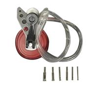 AUYXSSZ Guide de perçage professionnel réglable pour ouvertures de carrelage et de verre : stabilité assurée grâce à sa base à ventouse et drainage, avec accessoire