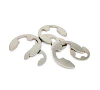 AUYXSSZ Lot de 580 Rondelles Circlip Anneau de Retenue en Acier,Argent | Snap