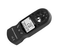 AUYXSSZ Mini anémomètre portable mesure de la vitesse du vent,Noir | hygromètre