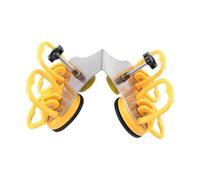 AUYXSSZ Poseur de joints de pierre à angle droit avec outil de nivellement facile et professionnel pour diverses applications de carrelage. Poseur de joints , Jaune , Quatre ventouses