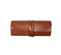 AUYXSSZ Sacoche en cuir résistant pour clés, accessoires, corde, enrouleur, pinces, pochette de rangement, organisateur multifonctionnel, sac à outils, Brun, 39.4 x 25.4 cm