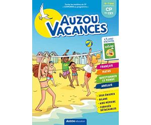 Auzou vacances - Du CP au CE1 2022