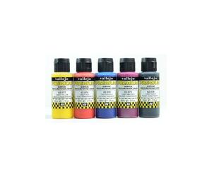 Av Premium Airbrush Peinture : Candy 5 Couleurs Définie