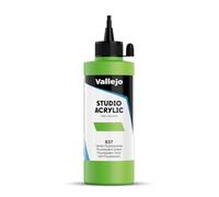 AV : Studio Acrylic : 200ml Bottle : Green Fluorescent