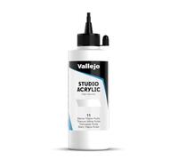 AV : Studio Acrylic : 200ml Bottle : Titanium White