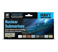 AV Vallejo Nuclear sous-Marins Peinture Acrylique Set Pour Modèles