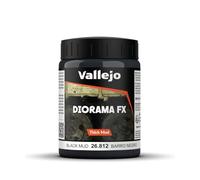 AV Vallejo VAL26812 Effet vieilli 200 ml - Boue épaisse noire