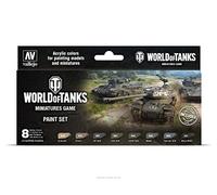 AV Vallejo Val70245 Jeu de Peinture World of Tank Miniatures