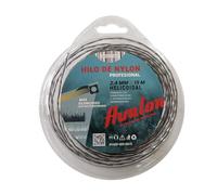 Avalon - Fil hélicoïdal en Nylon Universel pour débroussailleuse et Tondeuse (2,4 mm x 15 m)