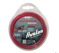 Avalon - Fil Rond en Nylon Universel pour débroussailleuse et Tondeuse (2,4 mm x 15 m)
