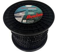 Avalon Fil tressé en nylon universel pour débroussailleuse et tondeuse, fil hélicoïdal pour le débroussailleuse et la végétation dense (5 mm x 70 m)