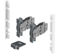 AvanTech YOU Kit de raccords pour la façade intérieure à recouper - Hauteur 101 mm - Blanc - HETTICH - 9257615 Blanc G