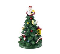 Avanti Linens Spode Collection Sapin de Noël en résine, Rouge, Porte-Brosse à Dents