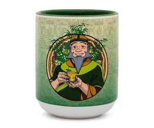 AVATAR: The Last Airbender Uncle Iroh Tasse à thé en céramique de style asiatique | Tasse traditionnelle d'inspiration japonaise sans poignée | Capacité : 255 ml