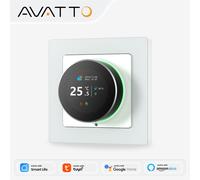 AVATTO - Thermostat intelligent WiFi, contrôleur de température pour chaudière à eau et à gaz, chauffage électrique, fonctionne avec Tuya Alexa Google Home WiFi Water Heating