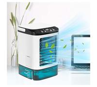 Avec Glacière Climatiseur, Mini Climatiseur Atomisation Silencieuse Climatiseur Mobile Non Reversible Air Cooler Fan