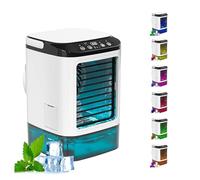 Avec Glacière Climatiseur Mobile Sans évacuation, Mini Climatiseur Avec Réservoir D'eau De 900 Ml Climatisation Mobile Sans Tuyau Climatiseur