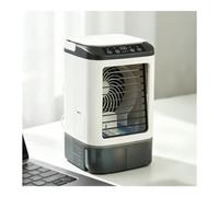 Avec Glacière Climatiseur Silencieux avec Réservoir 0.9L, 3 Vitesses, 7 Lumières LED Climatisateur Mobile pour Chambre Bureau Camping-car
