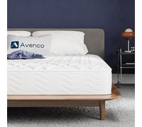 Avenco Matelas 160x200, 20CM, Matelas à Ressorts Ensachés, Mousse de Confort Double, Isolation des Mouvements, Certifié Sûr et Fiable par CertiPUR-US et Oeko-TEX, Soutien Lombaire