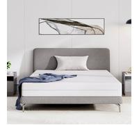Avenco Matelas 80x190, Hauteur 16 cm, Mousse en Fibre de Bambou, 7 Zones de Confort, Deux Faces Utilisable, Degré de Dureté H3 et