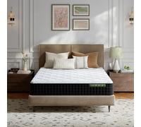 Avenco Matelas 90x200 cm, Mousse à Mémoire de Forme Gel Réfrigérant NanoGEL, Épaisseur 20 cm, Matelas 1 Personnes Respirant, Soutien Ergonomique avec Bords Renforcés, Certifié Oeko-TEX