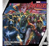 Avengers 2025 Square Calendar
