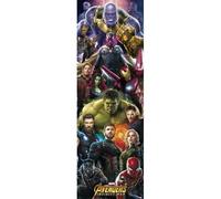 Grupo Erik - Poster Porte Marvel los vengadores: infinity war - Deco Maison, Decoration Murale, Affiche Décorative