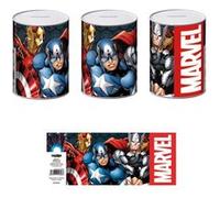 AVENGERS - Tirelire en métal 7,5 x 7,5 x 10 cm Multicolore G